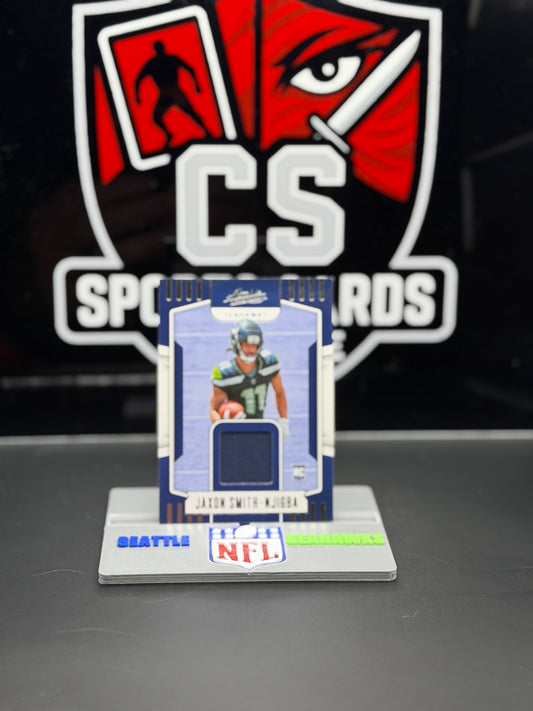 2023 Panini Absolute Rookie Materials ARM-7 Jaxon Smith-Njigba RC Patch Seahawks