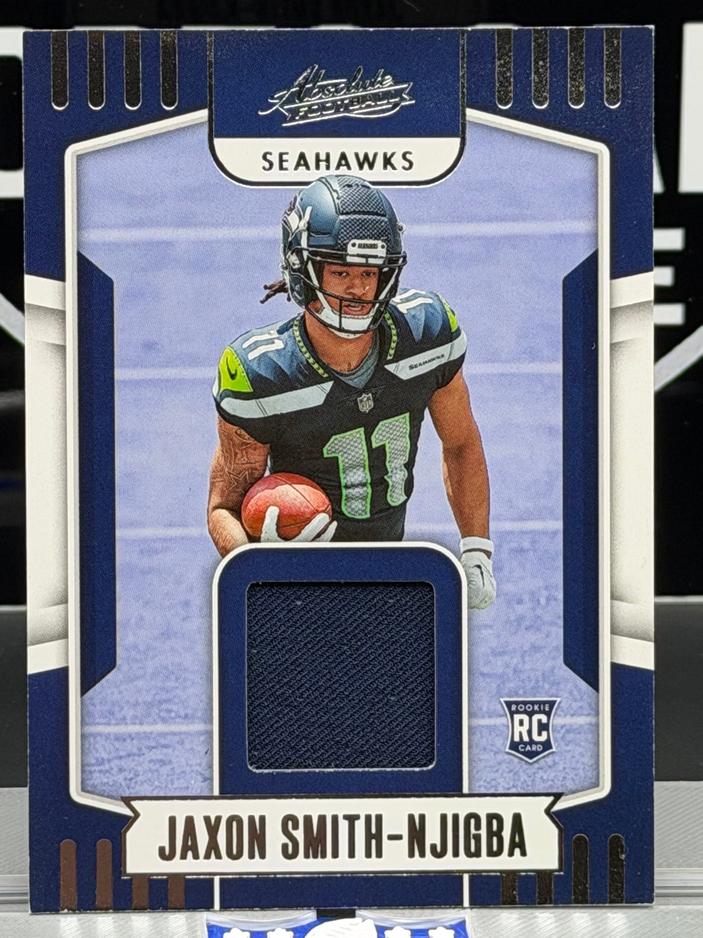 2023 Panini Absolute Rookie Materials ARM-7 Jaxon Smith-Njigba RC Patch Seahawks