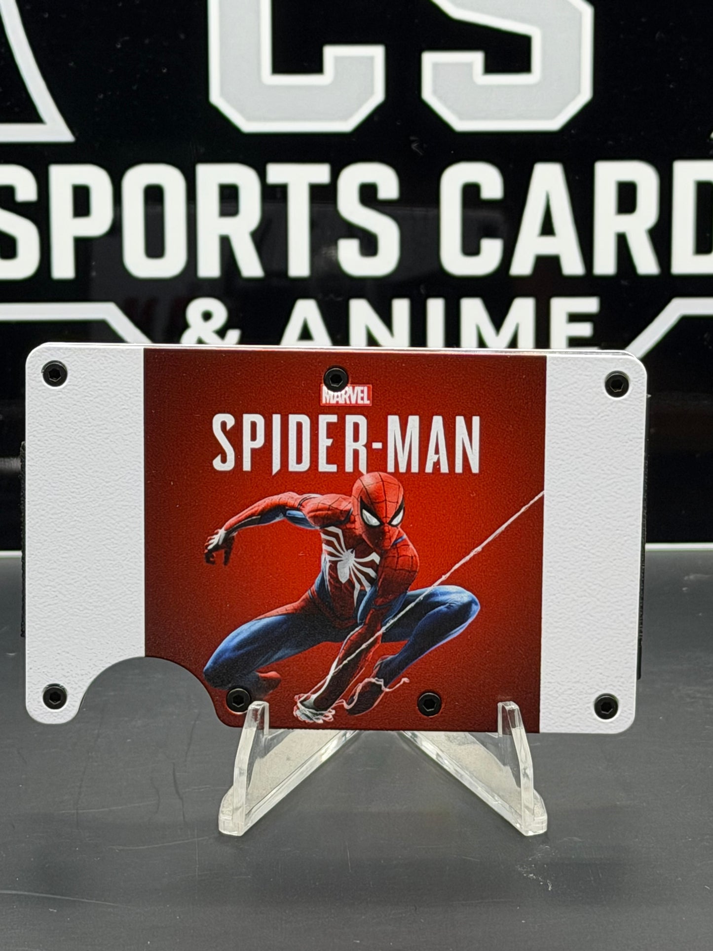 Spider-Man Metal Wallet – Slim RFID Blocking Card Holder